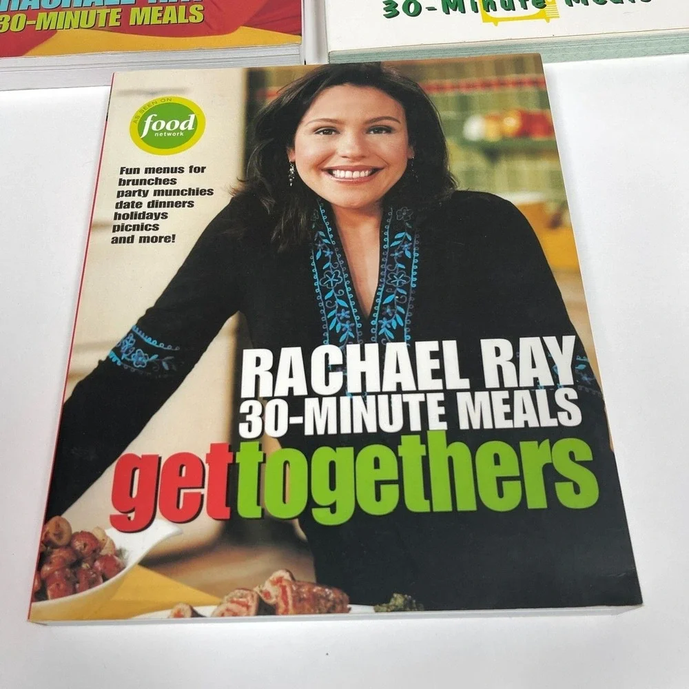 Rachael Ray Books 30-Minute‎ Meals Cookbooks Recipes Lot of 3